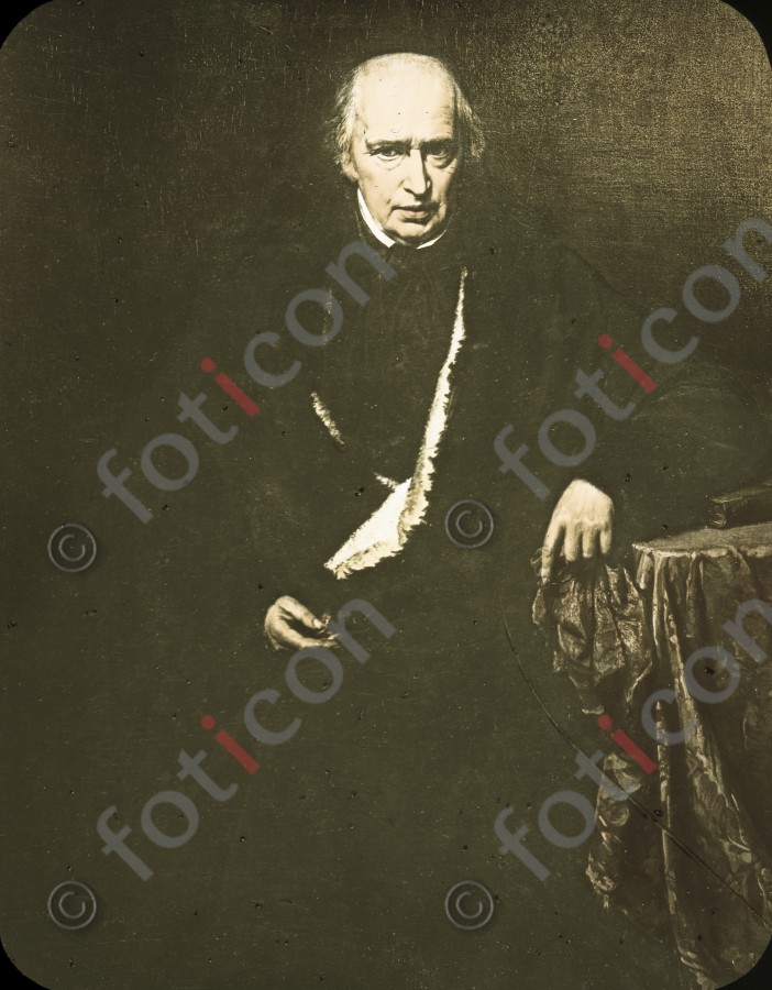 Portrait von Wilhelm von Schadow ; Portrait of Wilhelm von Schadow - Foto foticon-600-simon-duesseldorf-340-009.jpg | foticon.de - Bilddatenbank für Motive aus Geschichte und Kultur